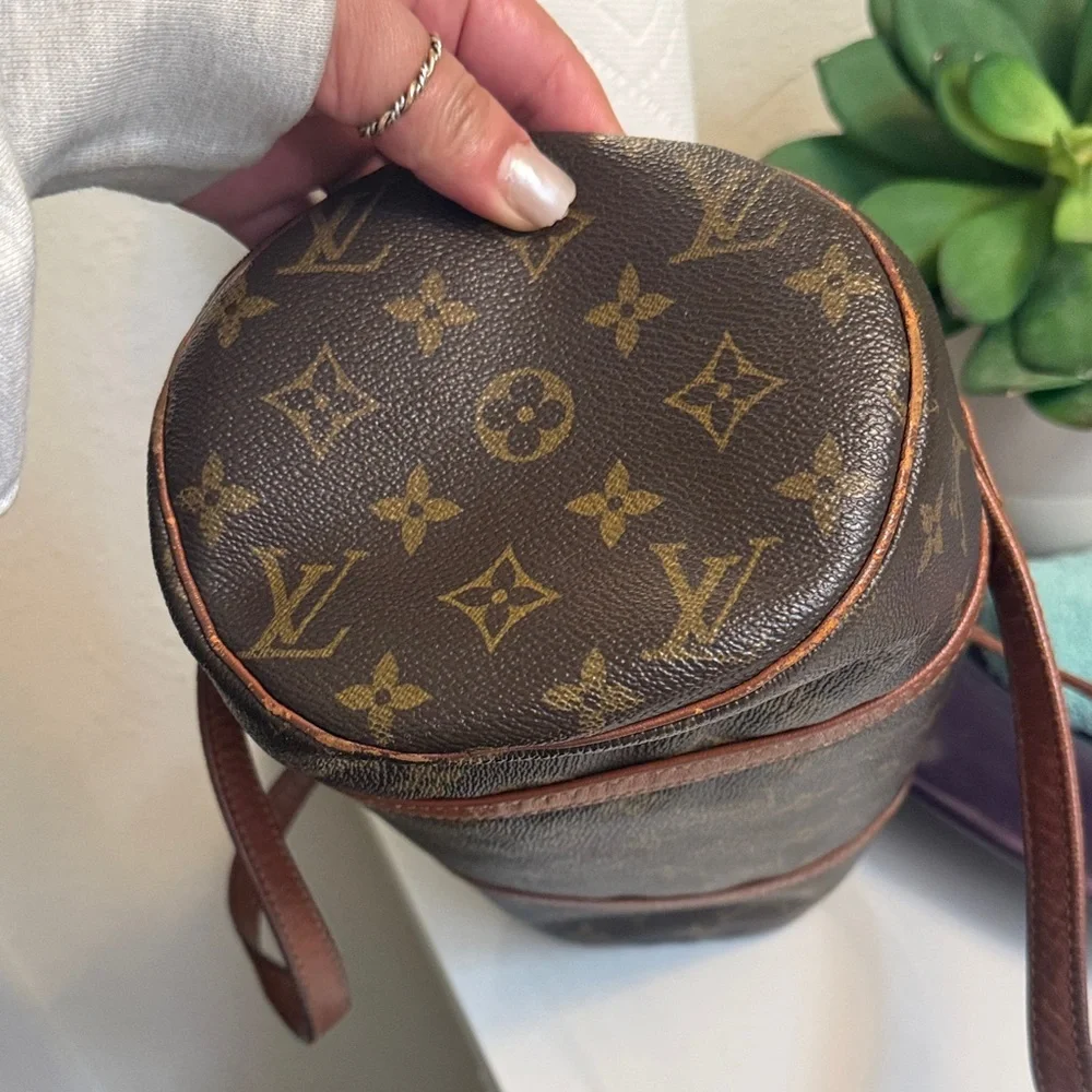 Louis Vuitton papillon 30 Brown Monogram Leather Bag